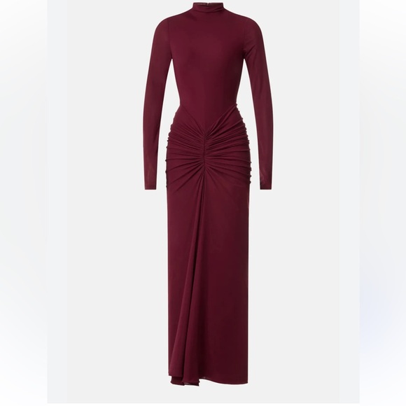 Ronny Kobo Scorpio Dress in oxblood - Picture 1 of 3